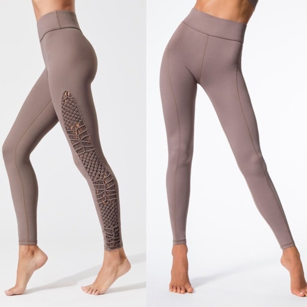 Carbon38 Tanjung Leggings in Beige